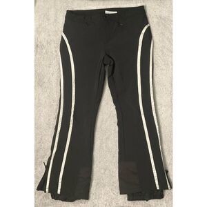 Skea Maya Insulated Ski Pant Womens‎ size 10 Winter Pants Black White Trim